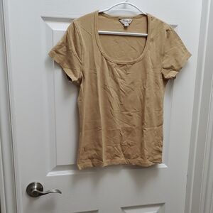 Jessica Tan Short Sleeve Top